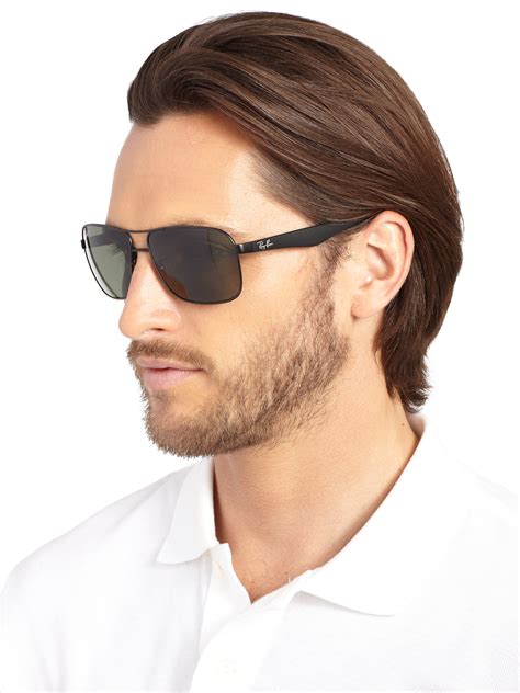 men's aviator polarized sunglasses